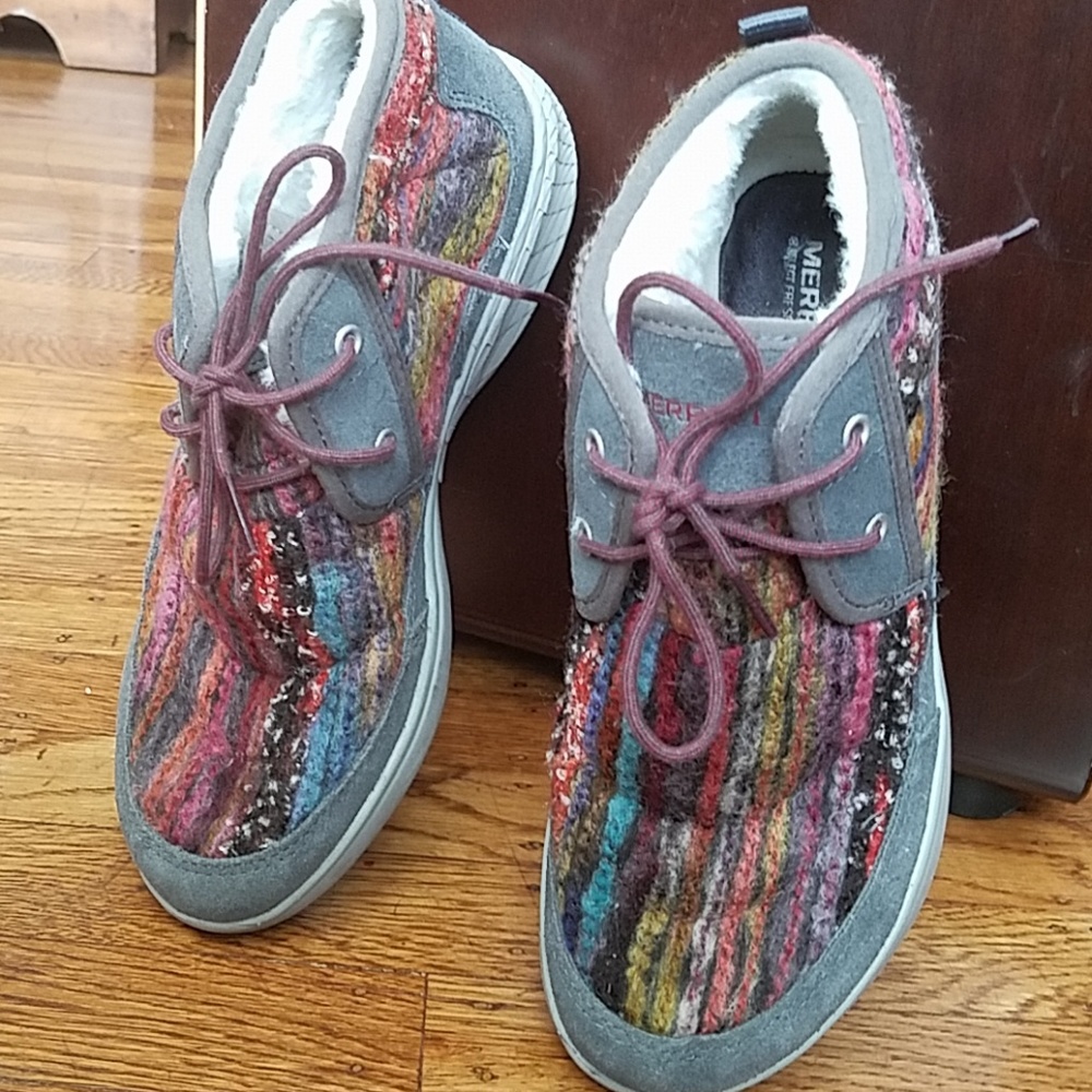 Cozy Fuzzy Merrel Shoes